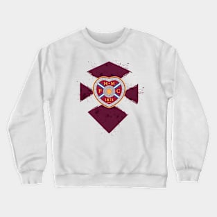 Scottish Hearts Midlothian Fc Crewneck Sweatshirt